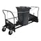 Vestil TRASH CAN CART (3) 64 GALLON CAPACITY TH-CART-64 - alternate 2